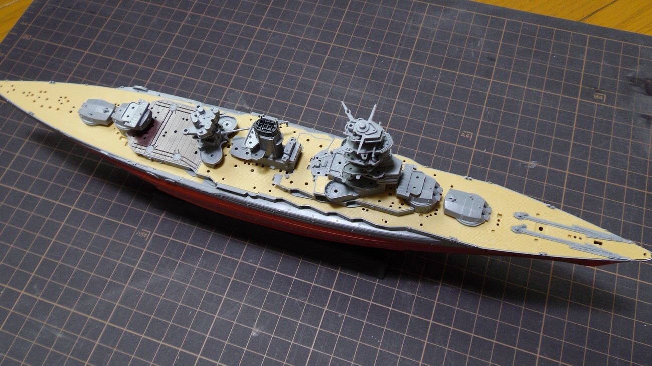 フジミ] 艦NEXT 1/700 長門 昭和19年: 赤榛工廠